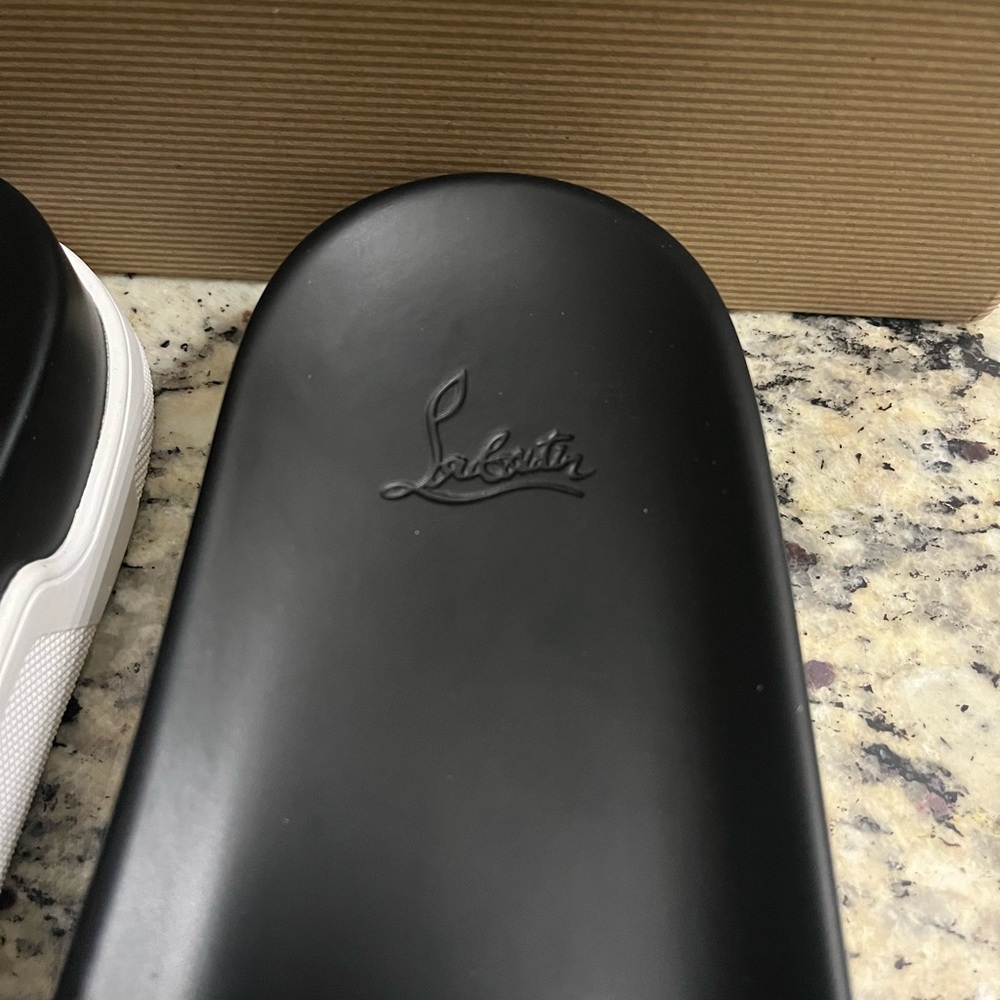 Bling Slides 🖤Louboutin 41 NWT - Picture 7 of 8